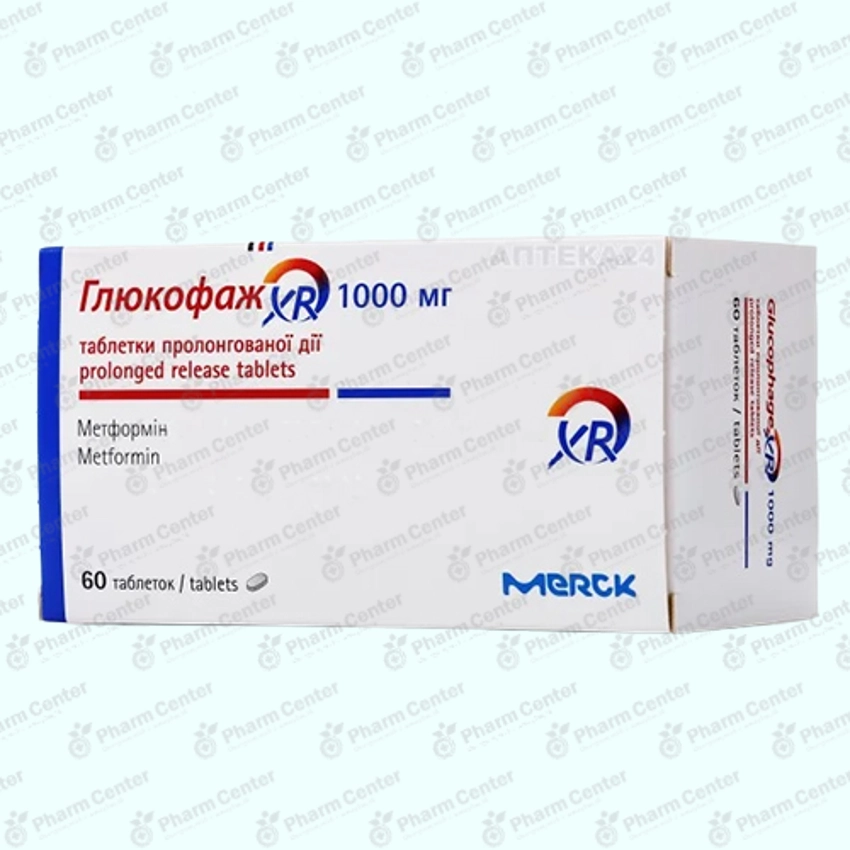 Գլյուկոֆագ XR 1000մգ դեղահատ №60
