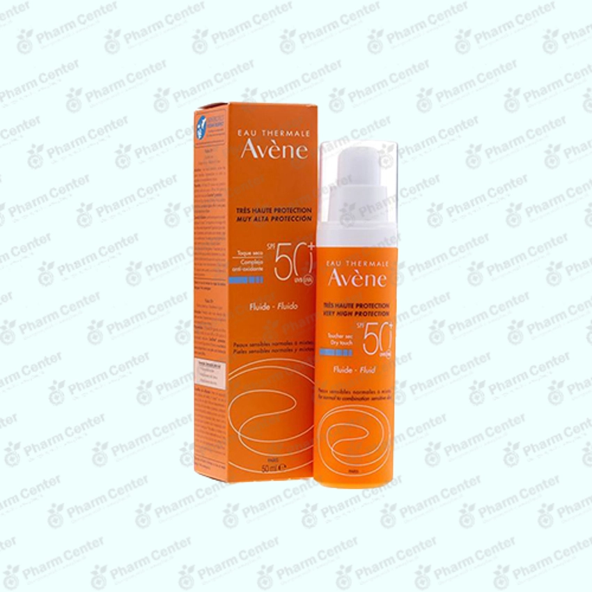 Avene Солнцезащитн. SPF50+ Флюид 50мл 206197
