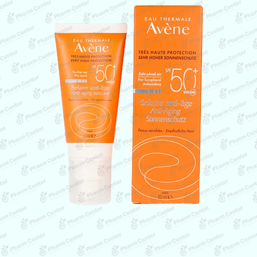 Avene Солнцезащитн. SPF50+ крем анти эйдж 50 мл 211152