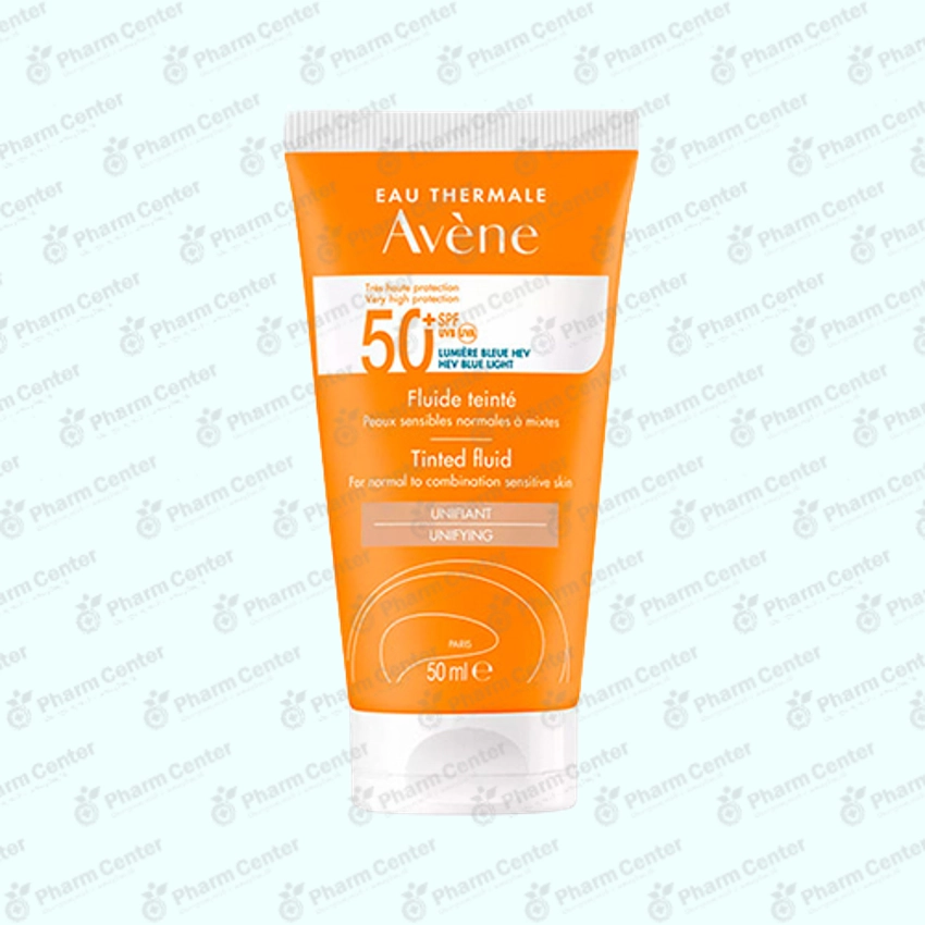 Авен Солнцезащитн. SPF50+ Флюид тон. 50мл 206206