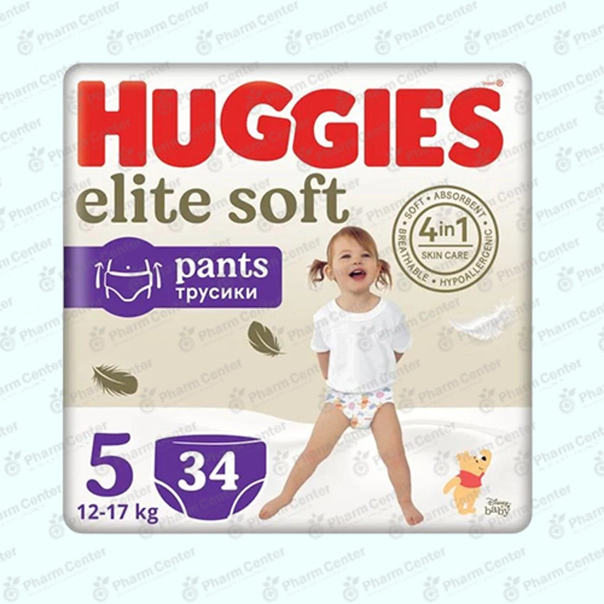 Huggies Elite Soft (5) վարտիքներ (12 - 17 կգ) №34