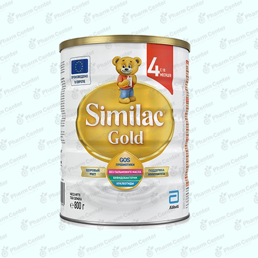 Similac №4 Голд мол.смесь  с 18 мес. 800г