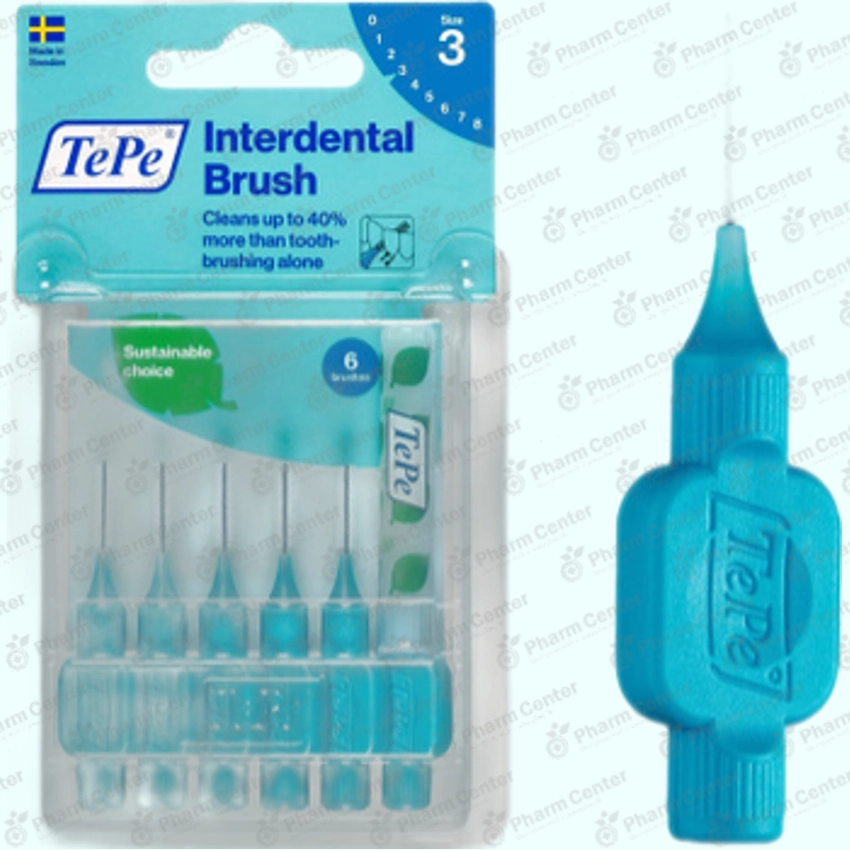 Tepe зубная щетка-ершик Idb Blue blister 0.6mm  х 6