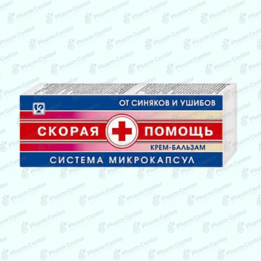 Скорая помощь крем-бальзам от синяков и ушибов 100мл