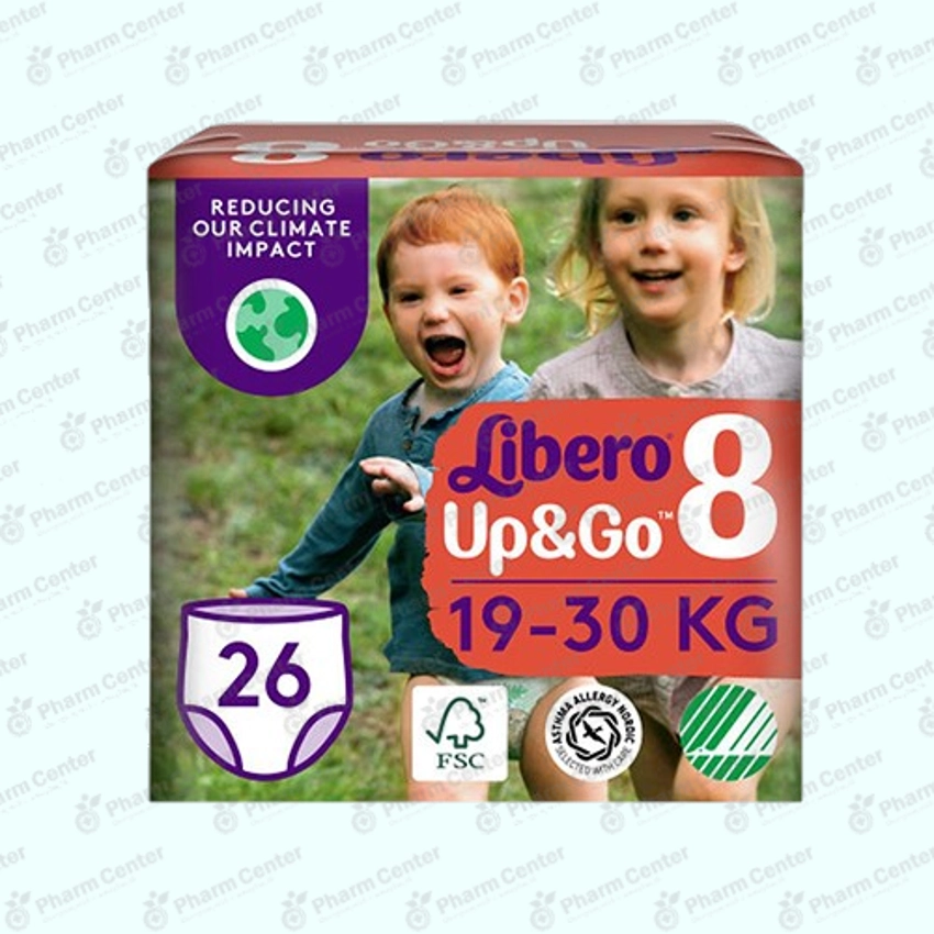 Libero Ап энд Гоу трусики N8 19-30кг х 26  80067