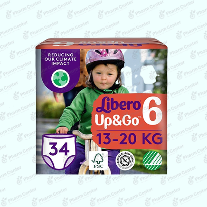 Libero Ап энд Гоу трусики N6 80060 13-20кг х 34