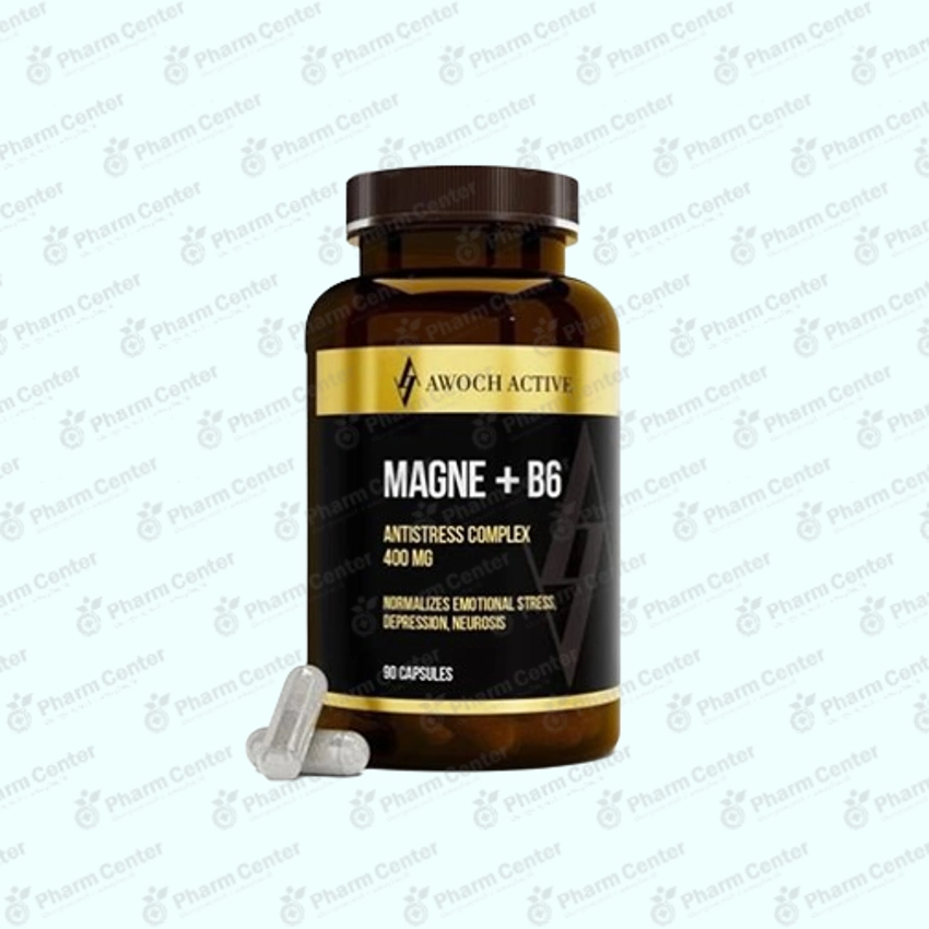Магне-В6  капс 400мг х 90