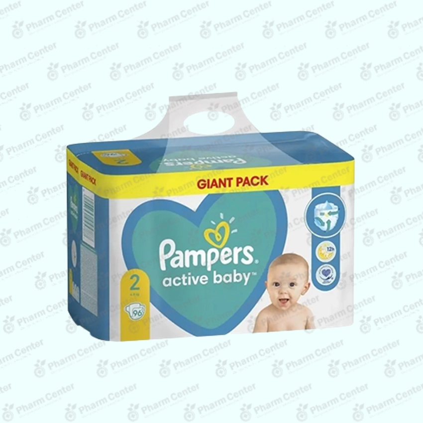 Pampers N2 мини 4-8кг х 96