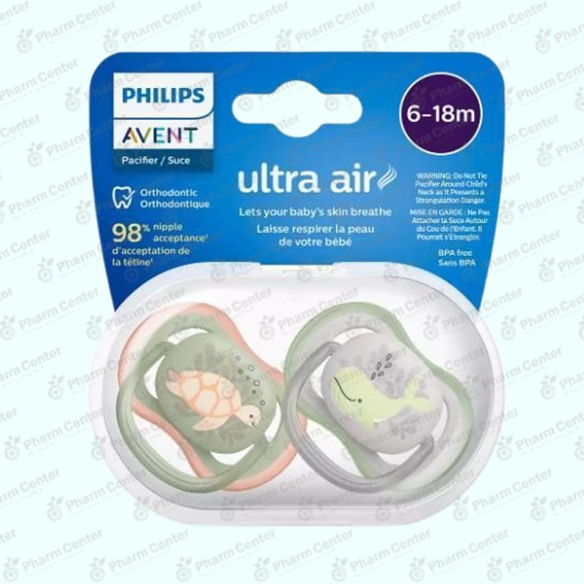 Philips AVENT Ultra Air ծծակ օրթոդոնտիկ (6 - 18 ամս+)   №2
