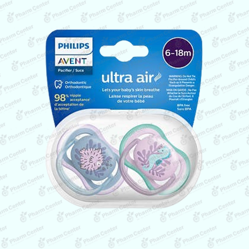 Philips AVENT Ultra Air ծծակ օրթոդոնտիկ (6 - 18 ամս+)   №2