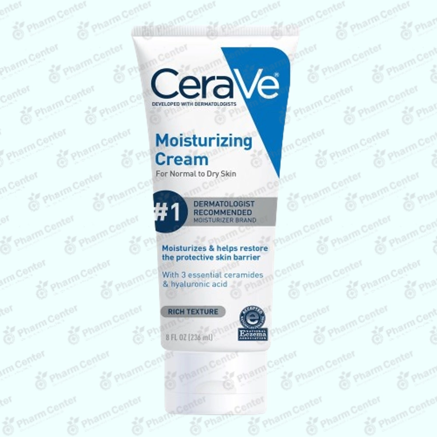 CeraVe Увлажняющий крем для нормальной и сухой кожи 236 мл
