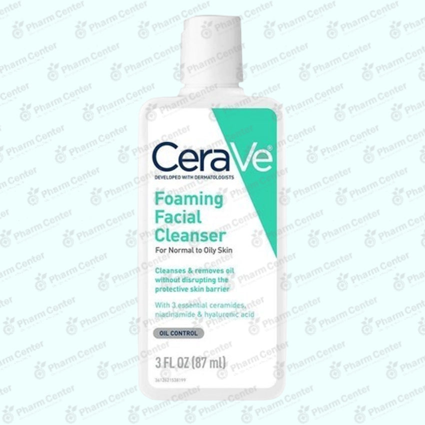 CeraVe Пенка для умывания для лица для нормальной и жирной кожи 87мл