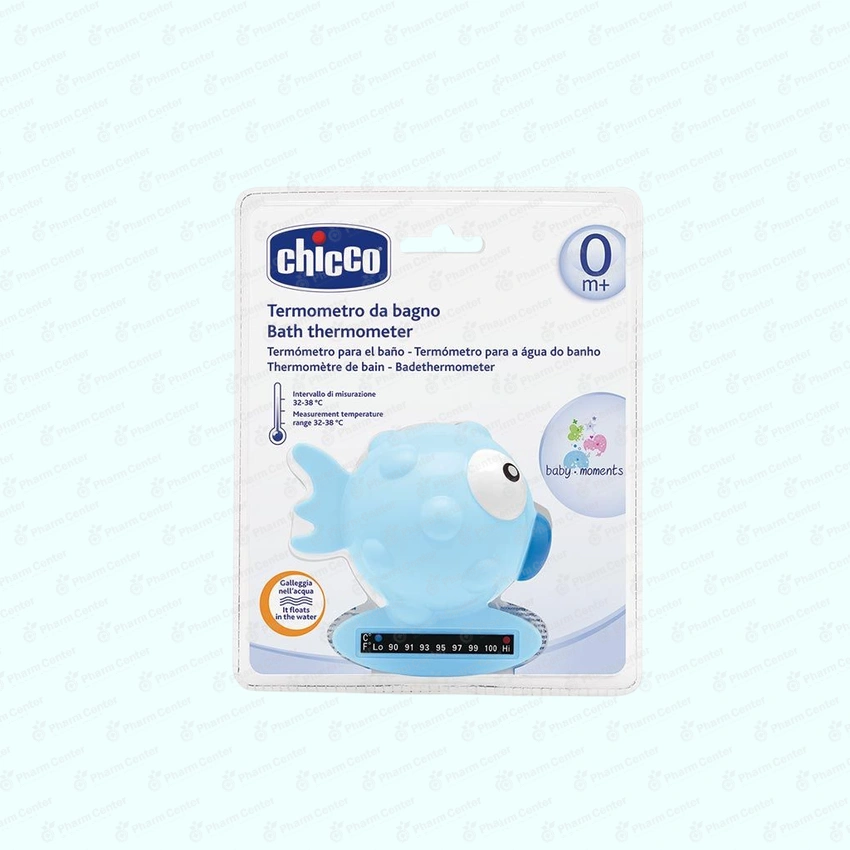 Chicco термометр для ванны 401191 Рыба 0м+