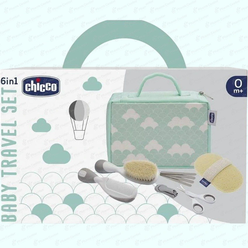 Chicco набор для путешествий 6в1  412915 0м+