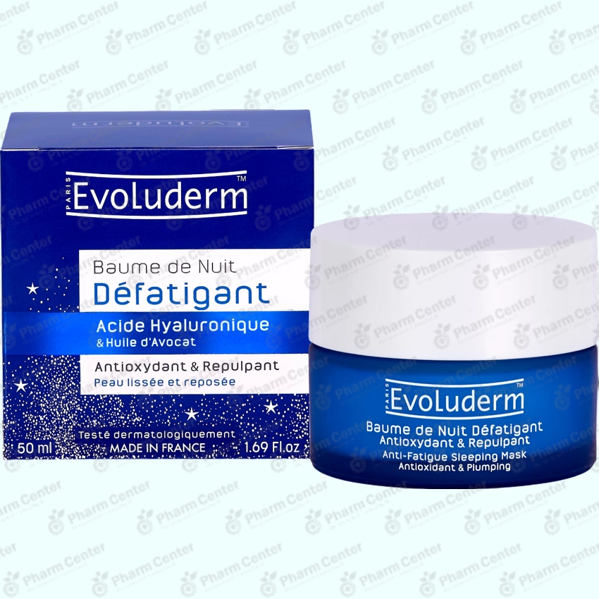 Evoluderm крем-маска для лица ночная против усталости, антиоксидант 50мл