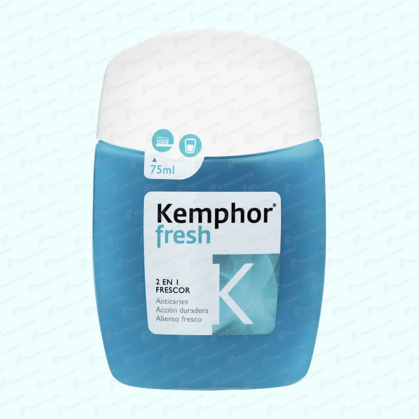 Kemphor 00259 зубная паста свежесть 2 в 1 75мл