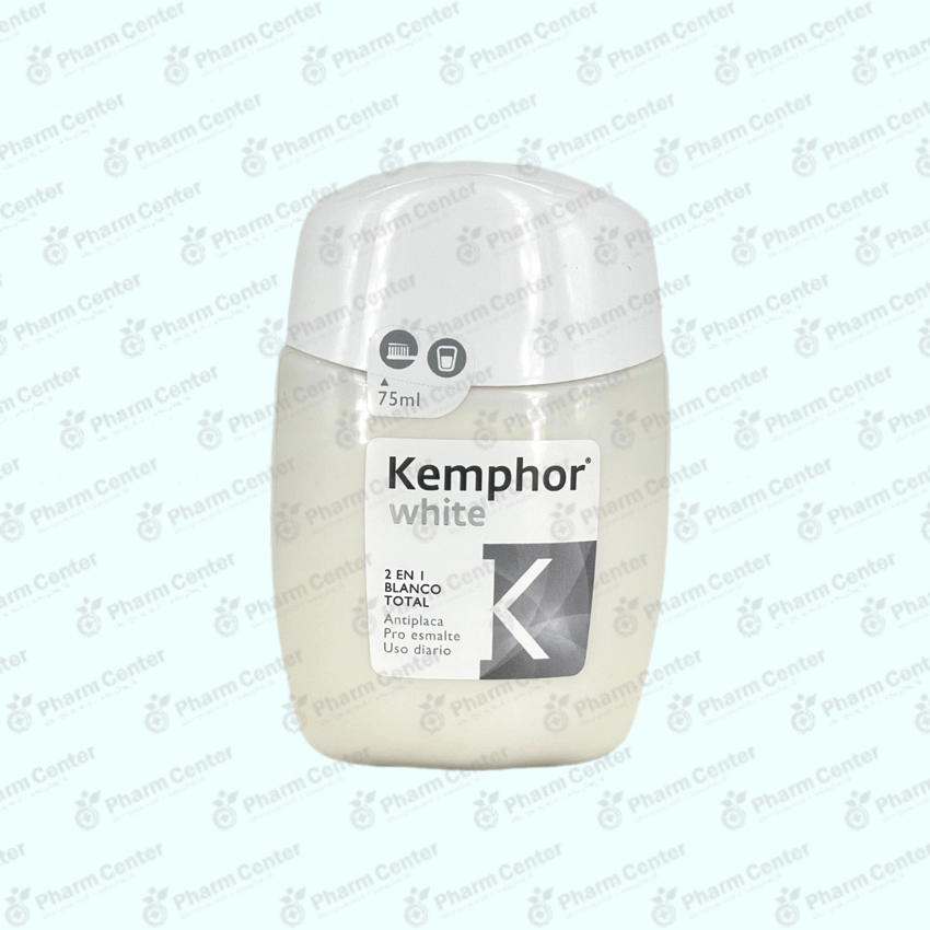 Kemphor 00258 зубная паста отбеливающая 2 в 1 75мл