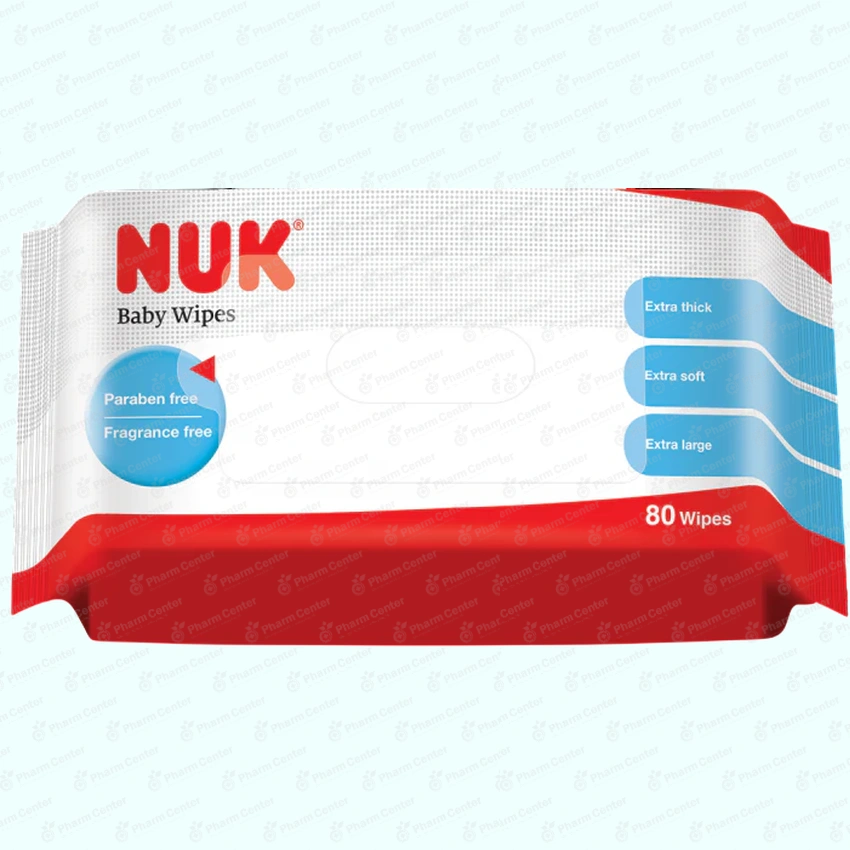 Nuk Салфетки хлопковые детские x80 