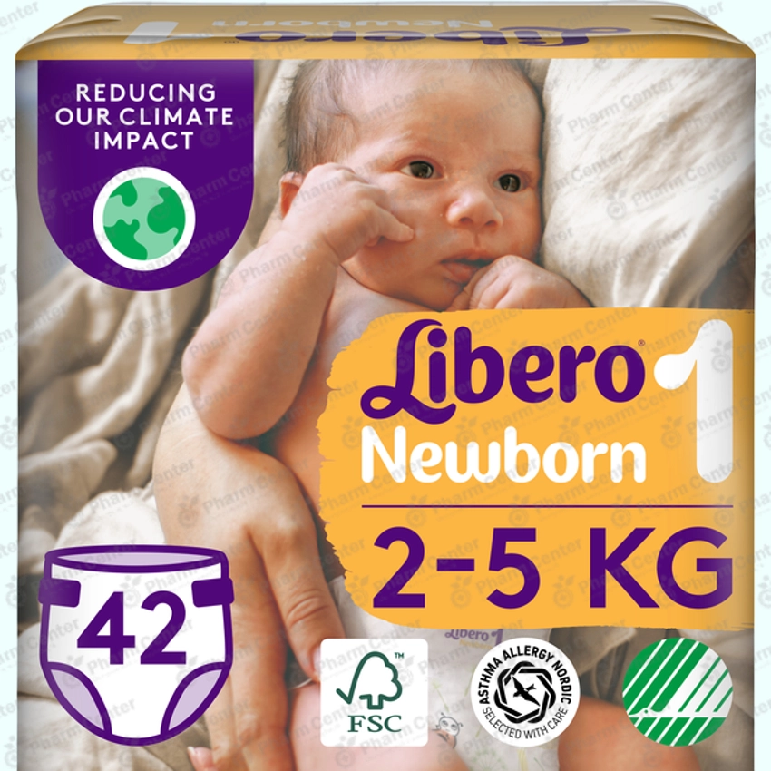 Либеро ньюборн N1  2-5кг  х 42