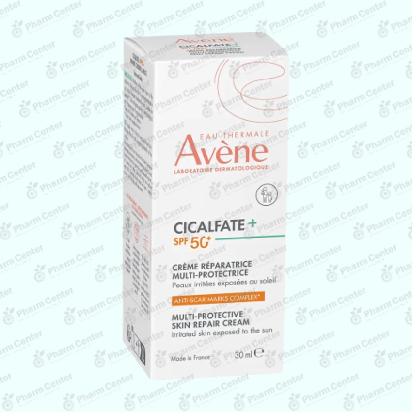 Авен Цикальфат+ восстанавливающий защитный крем SPF50+ для чув. кожи 30мл 264991