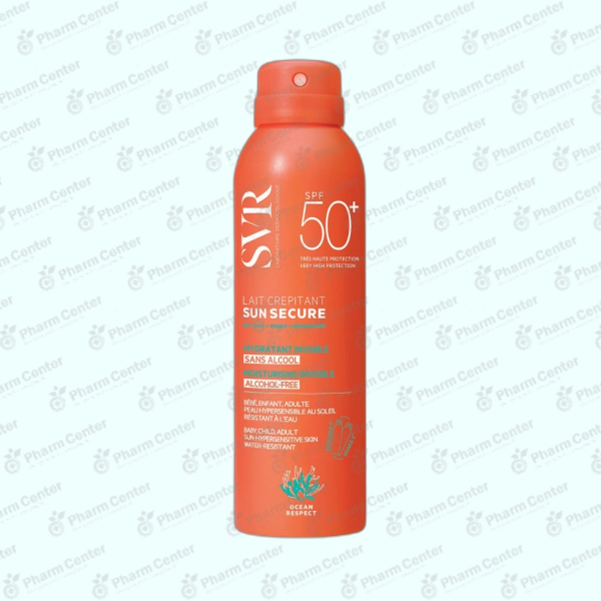 СВР  SUN SECURE LAIT CREPITANT SPF50+ Сонцезащитный спрей 200мл