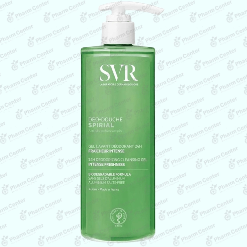 СВР 3662361002702 SPIRIAL dռo-douche Gel lavantdռodorant  Дезодорирующий гель для душа 400մլ