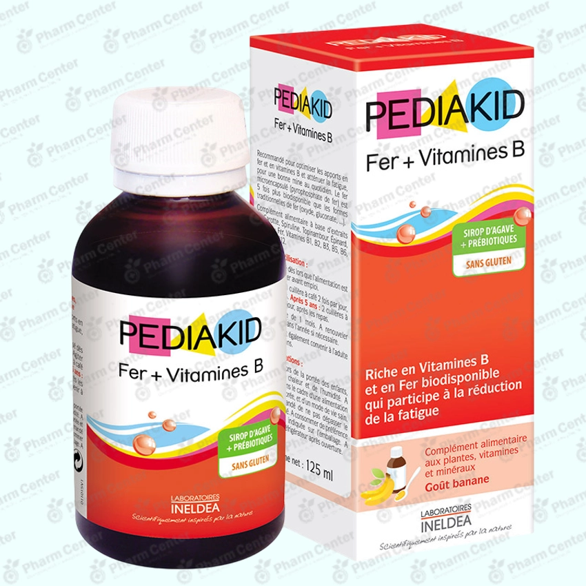 PEDIAKID FER + VITAMIN B SIROP Երկաթ + Վիտամին B 125մլ