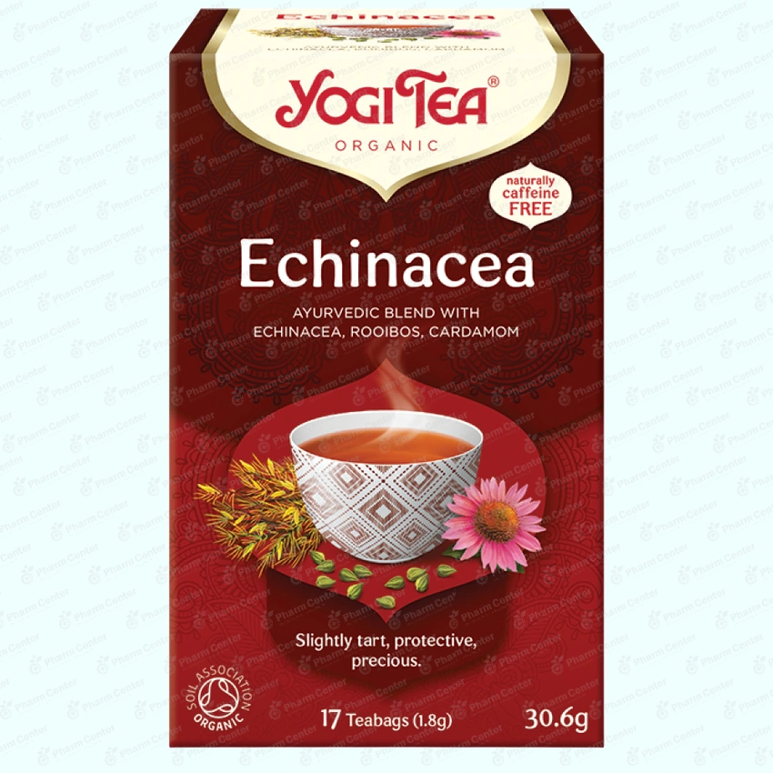 Чай в пакетиках YOGI TEA Echinacea С эхинацеей 1,8г х 17