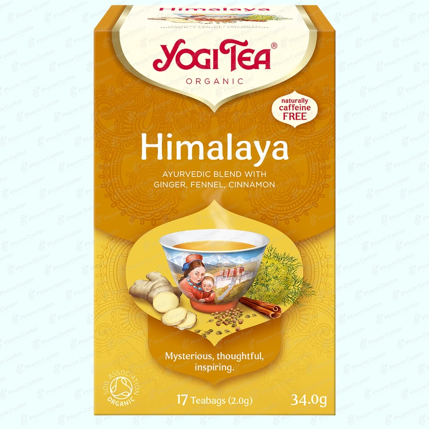 Чай в пакетиках YOGI TEA Himalaya, Гималаи 1,8г х 17