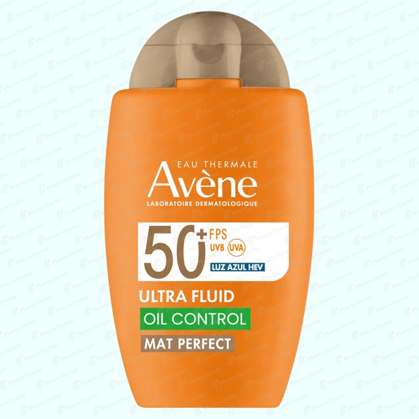 Авен Солнцезащитн. SPF50+ ультра флюид тональный для чув, кожи 50мл 261480