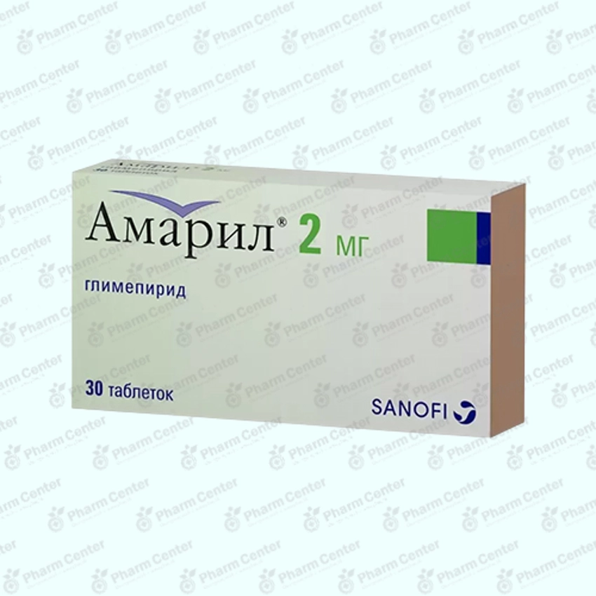 Ամարիլ դհտ 2մգ x 30