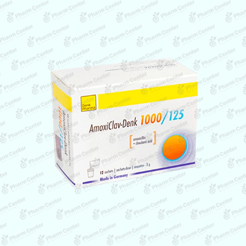 Ամոքսիկլավ -  Դենկ 1000/125մգ x 12