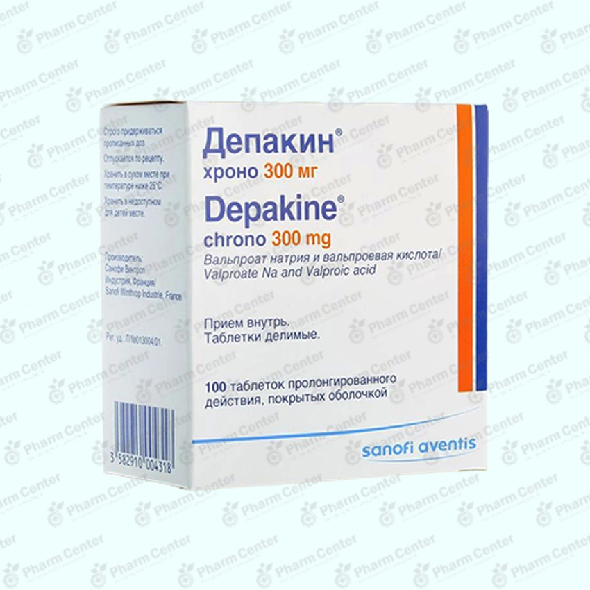 Դեպակին խրոնո դհտ.  300մգ x 100