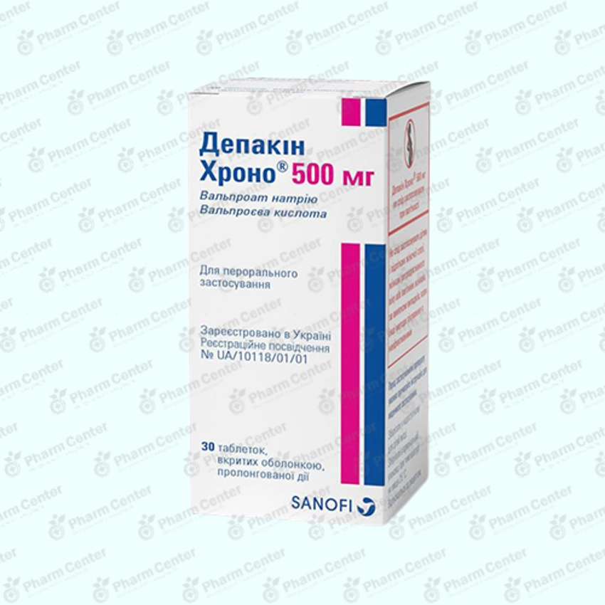 Դեպակին խրոնո դհտ.  500մգ x 30