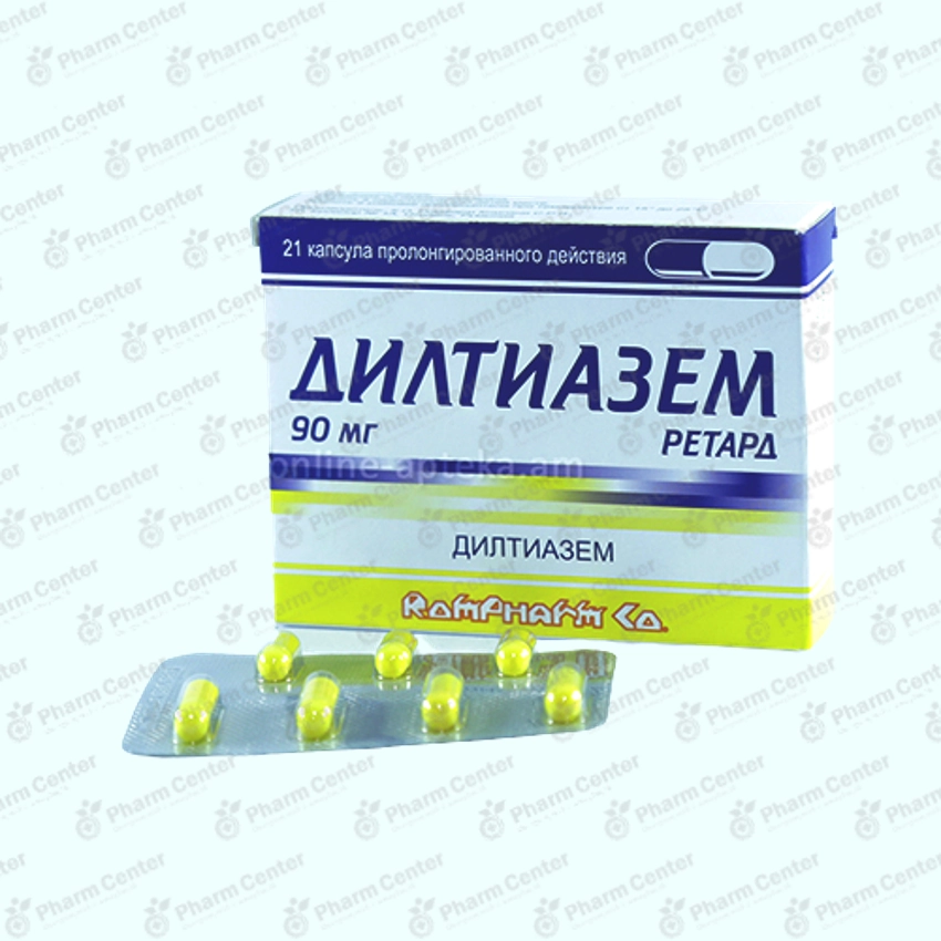 Դիլտիազեմ ռետարդ դպճ. 90մգ x 21