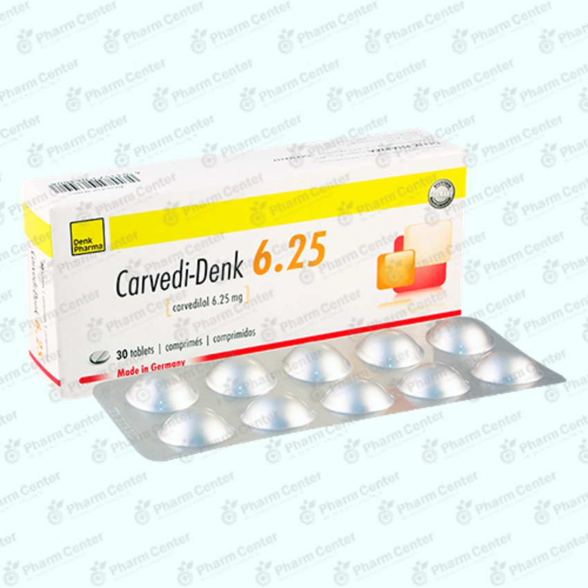 Կարվեդի - Դենկ  դհտ.6,25մգ х 30