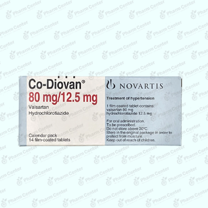 Կո-Դիովան դհտ.  80մգ/12.5մգ x 14