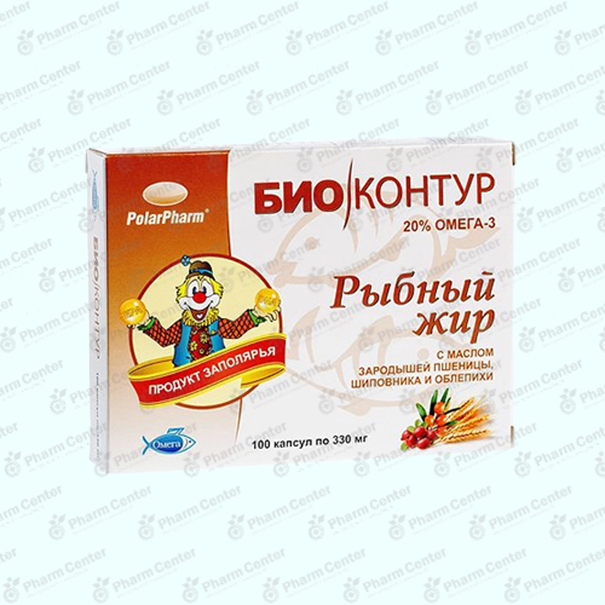 Ձկան յուղ դպտճ. չիչխանի յուղով 0.3գ N100