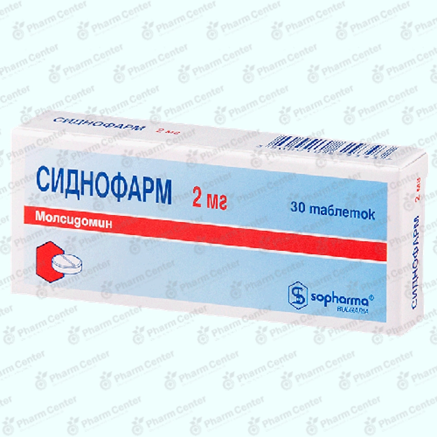 Սիդնոֆարմ դհտ.  2մգ x 30
