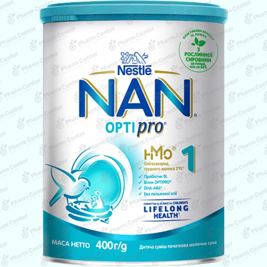 NAN №1 OPTIPRO կաթնախառնուրդ (0+) 400 գ