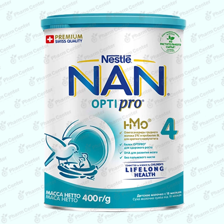 NAN №4 OPTIPRO կաթնախառնուրդ (18 ամս.+) 400 գ