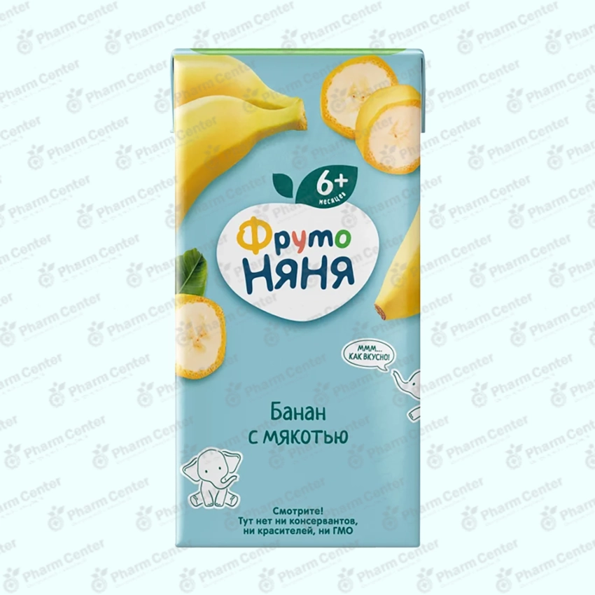 ФрутоНяня Նեկտար բանանի պտղամսով 6ամս+ 200 մլ