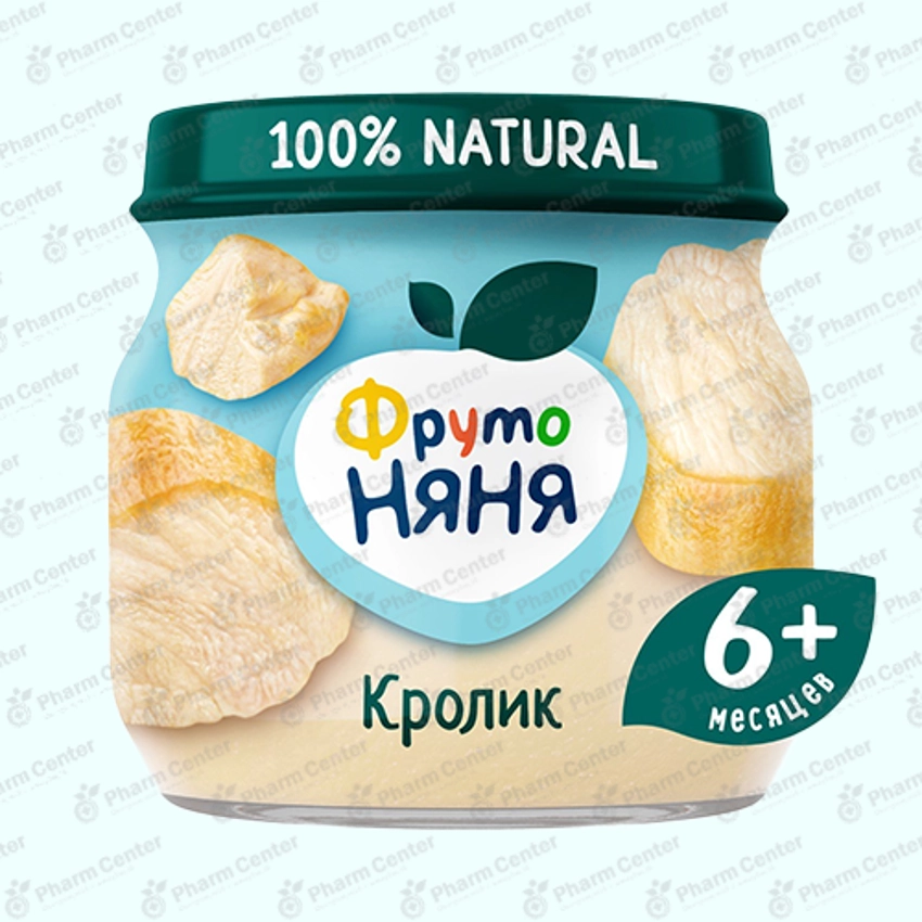 ФрутоНяня խյուս ճագարի միս (6 ամս+) 80գ №1