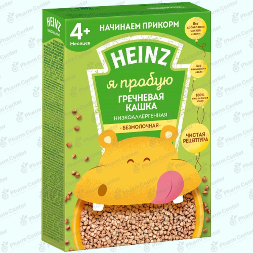 Heinz շիլա ոչ կաթնային, հիպոալերգեն՝ հնդկաձավար (4ամս+) 180գ №1