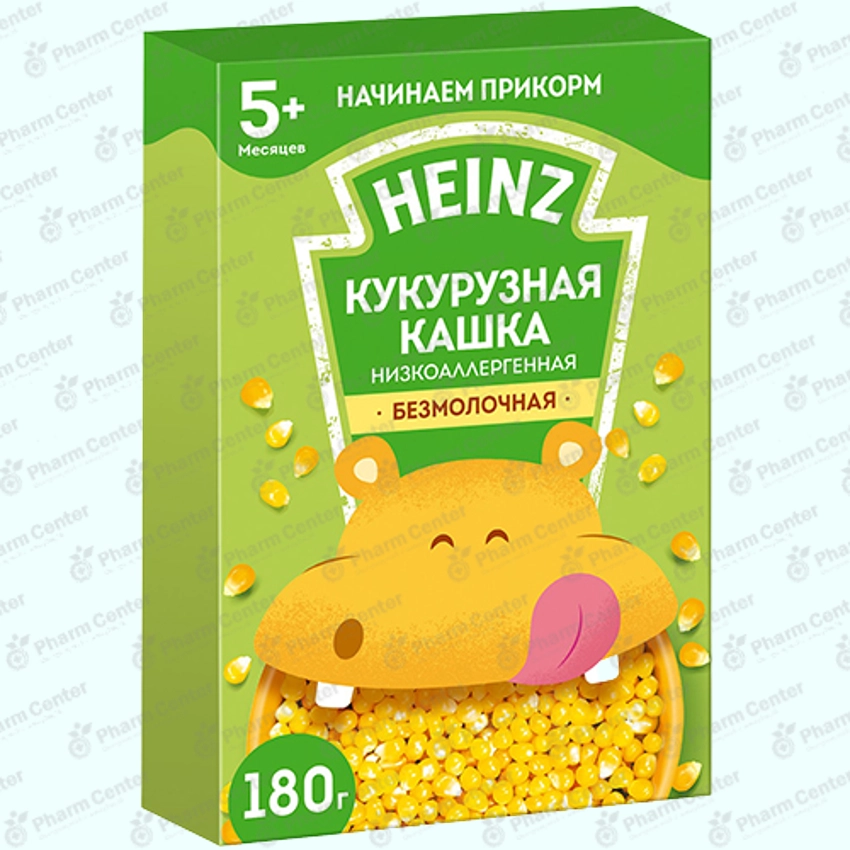 Heinz շիլա ոչ կաթնային, հիպոալերգեն՝ եգիպտացորեն (5ամս+) 180 գ №1