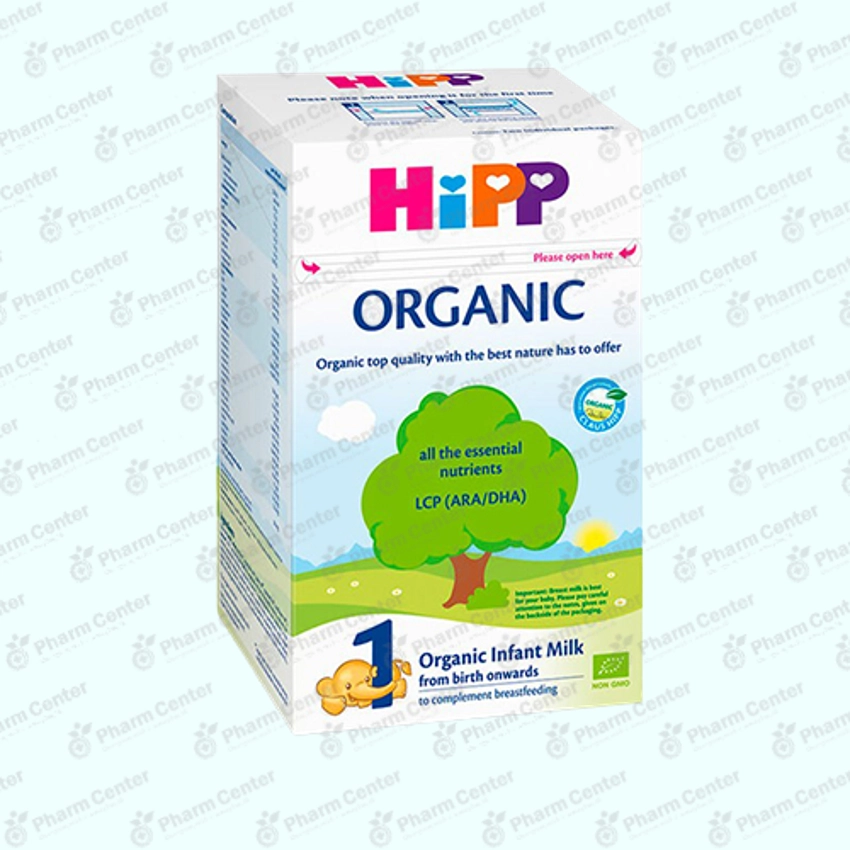 Hipp Organic (1) կաթնախառնուրդ (0 - 6ամս+) 800գ №1