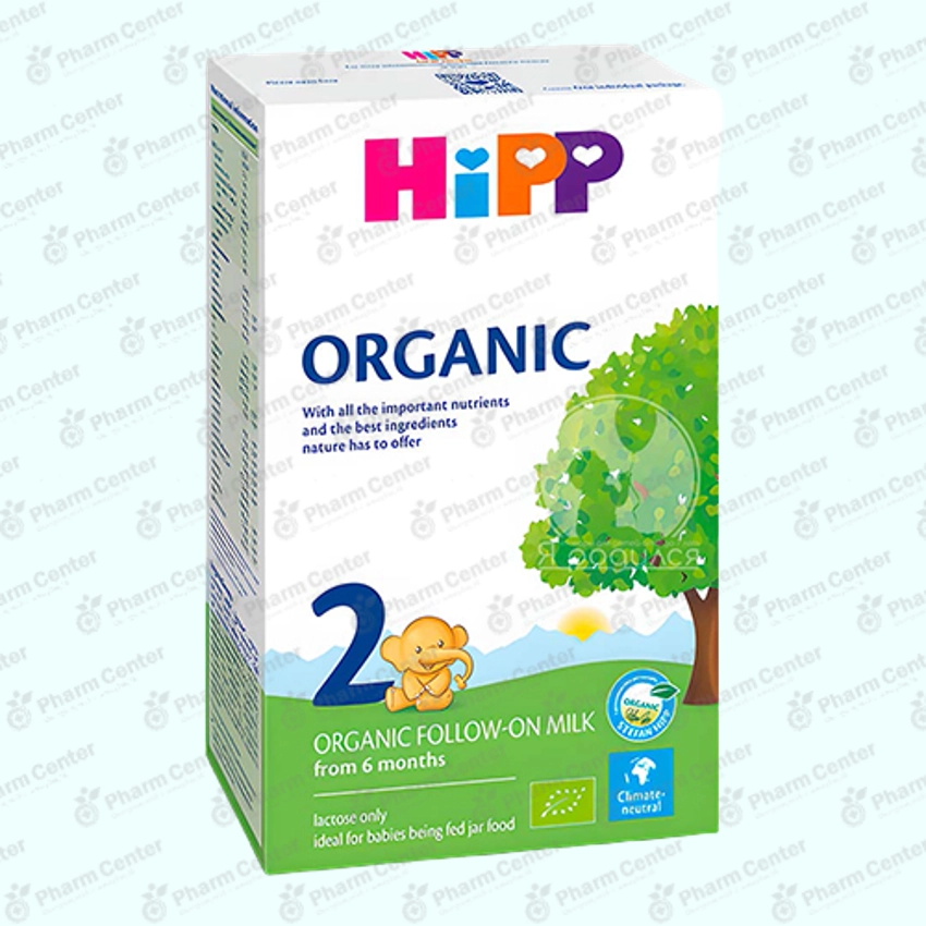 Hipp Organic (2) կաթնախառնուրդ (6 - 12ամս+) 300գ №1