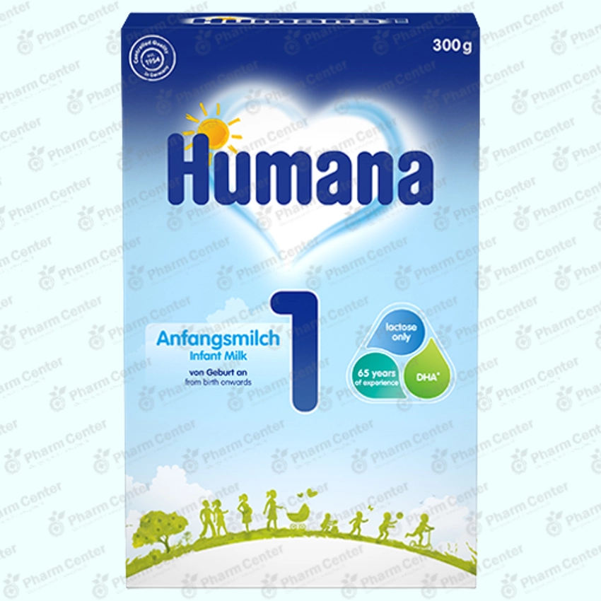 Humana №1 կաթնախառնուրդ Oմեգա 3-ով (0-6ամս․)