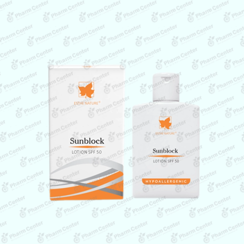 Esthe Nature Սանբլոկ արևապաշտպան լոսիոն SPF50+ 125մլ