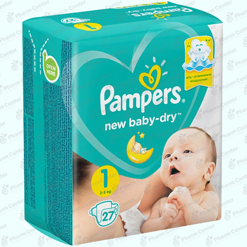 Pampers Active Baby №1 տակդիրներ 2-5 կգ x 27